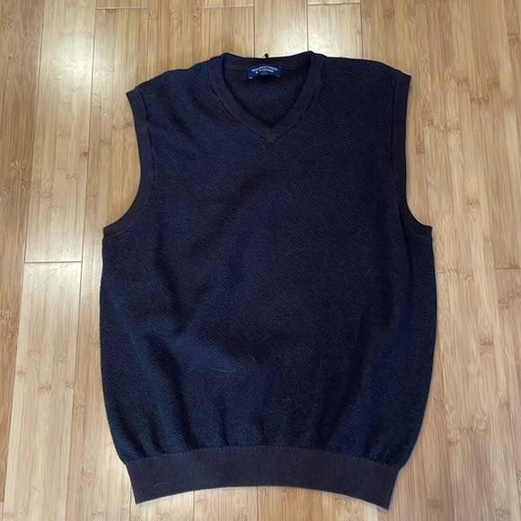 Roundtree & Yorke Dark Brown Vest XL - Picture 1 of 6